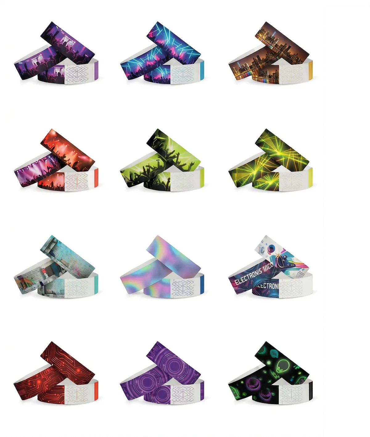 צמידי זיהוי מנייר + גרפיקה